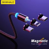 【Taotao Electronics】 BKWHALE แม่เหล็ก2A ไมโคร USB สายชาร์จแบตเตอรี่/ประเภท C สายชาร์จให้แสงสว่าง