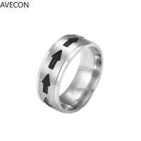 AVECON Ins แหวนหยดน้ำมันใช้ได้หลายโอกาสสำหรับผู้ชายแหวนเฉพาะตัวเกาหลีมีเอกลักษณ์ฮิปฮอปฮิปฮอป