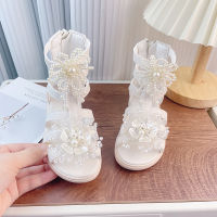 【 Cw】summer Girls Shoes Princess Shoes Korean Beach Shoes Lightweight Children Sandals Kids Shoes Toddler Infant Children Shoes