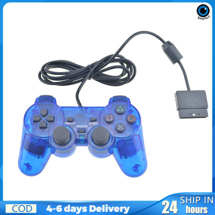 ตัวควบคุมเกม-gamepad-การเชื่อมต่อแบบใช้สายสำหรับ-ps2