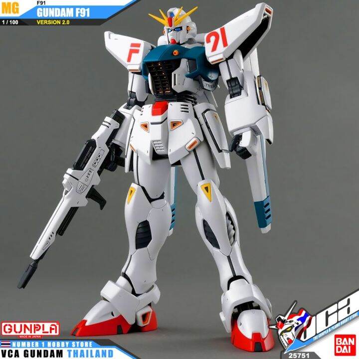 bandai-gunpla-master-grade-mg-1-100-gundam-f91-ver-2-0-ประกอบ-ของเล่น-โมเดล-กันดั้ม-กันพลา-ของเล่น-vca-gundam