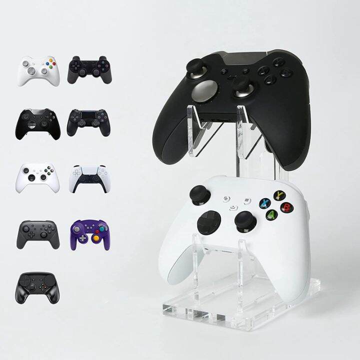 dual-tier-game-controller-holder-controller-holder-for-switch-pro-xbox-series-x-ps4-joystick-rack-stand