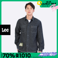 LEE เสื้อเชิ้ตแขนยาวผู้ชาย คอลเลคชั่น Urban Riders ทรง REGULAR รุ่น LE S523MSHLN33