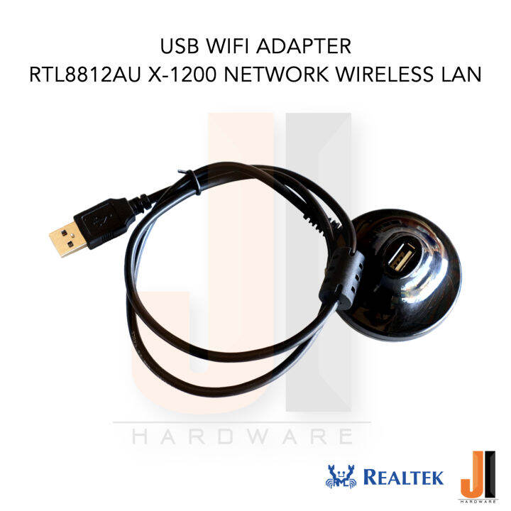 usb-wi-fi-adapter-realtek-rtl8812au-x-1200-network-lan-dual-band-1200-mbps-with-6-dbi-wi-fi-antenna-ของใหม่มีการรับประกัน