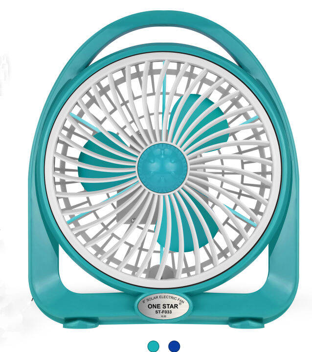 Solar Electric Fan 8 Inch Electrical Fan With Solar Panel Portable