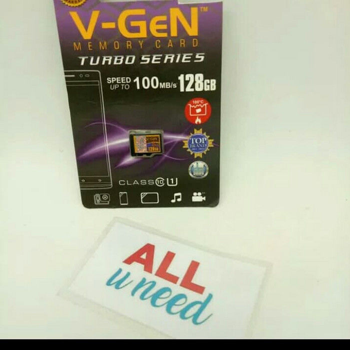 MicroSD 128GB Turbo - V-GeN