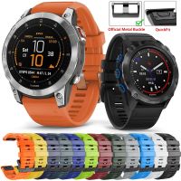 yiqtft 22MM 26MM Easyfit Watch Strap For Garmin Descent Mk2 Mk2i Mk1 G1/Epix 2/Enduro/MARQ Band Quickfit Silicone Bracelet accessories