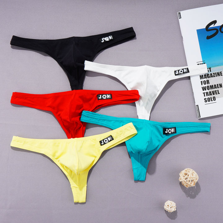 hot Men's Underwear T-Back G-String Briefs y lingerie Breathable tanga ...