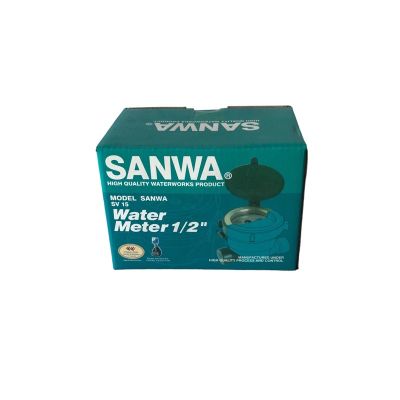 มิเตอร์  1/2 นิ้ว SANWA มาตรวัดน้ำ ซันวา