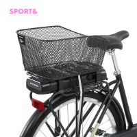 ตะกร้าหลังจักรยานรุ่น 100 ขนาด 13 ลิตร Rear basket model 100 size 13 liters