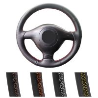 【YF】 Car Steering Wheel Cover For Volkswagen Golf 4 Mk4 Old VW Passat B5 Auto Artificial Leather Wrap