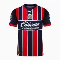 2022 2023 ล่าสุด เสื้อกีฬาแขนสั้น ลายทีมชาติฟุตบอล Chivas II S-XXXXL 22-23 ชุดเยือน