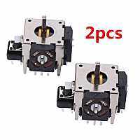 2 Pieces Replacement For Ps2 3d Joystick Analog Stick For Xbox 360 Controller Tool Parts