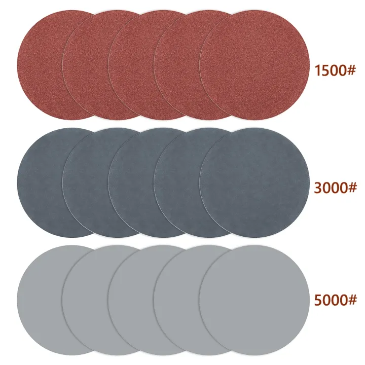 3/4 Inch Sanding Discs Pad Abrasive Polish Wheel Wood Sanding Paper Set