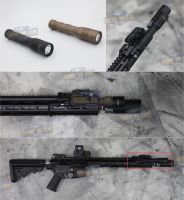 ไฟฉายติดปืน Modlite รุ่น WML PLHv2-18650 (รุ่นยาว) (หลอดLED) (Modlite WML PLHv2-18650 Light) (Weapon Mounted Light)  ● ขนาด : ยาว 14.2cm. เส้นรอบวงมือจับ 2.5cm. เส้นรอบวงส