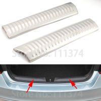 Stainless Steel Rear Bumper Inner Protector Sill For Skoda Rapid 2012 2013 2014 2015 2016 Trim Sticker Accessories