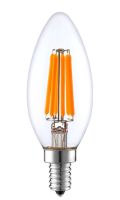 5PCS LED Design Energy Saving 4W 6W Candle C35L C35 Bulb E14 E12 E27 220V 110V Dimmable 2700K Filament Light 360 Degree Lamp