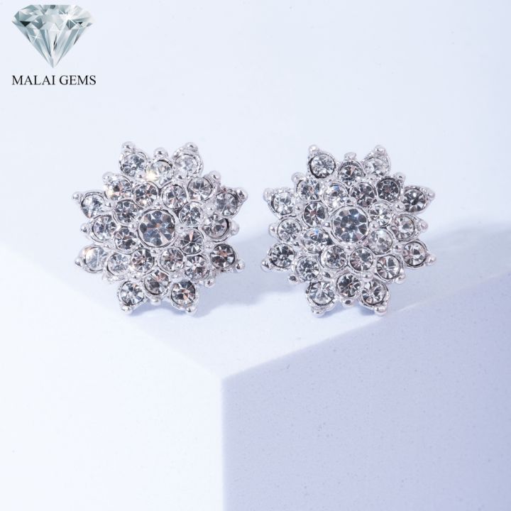 malai-gems-แหวนเพชร-เงินแท้-925-เคลือบทองคำขาว-ประดับเพชรสวิส-cz-รุ่น-31000897-แถมกล่อง-แหวนเงินแท้-แหวนเงิน