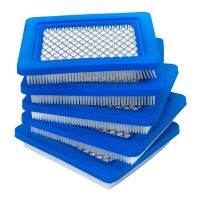 5ชิ้น491588S กรองอากาศ Premium เครื่องตัดหญ้า Air Cleaner Square Air Filter สำหรับ491588 4915885 Blue