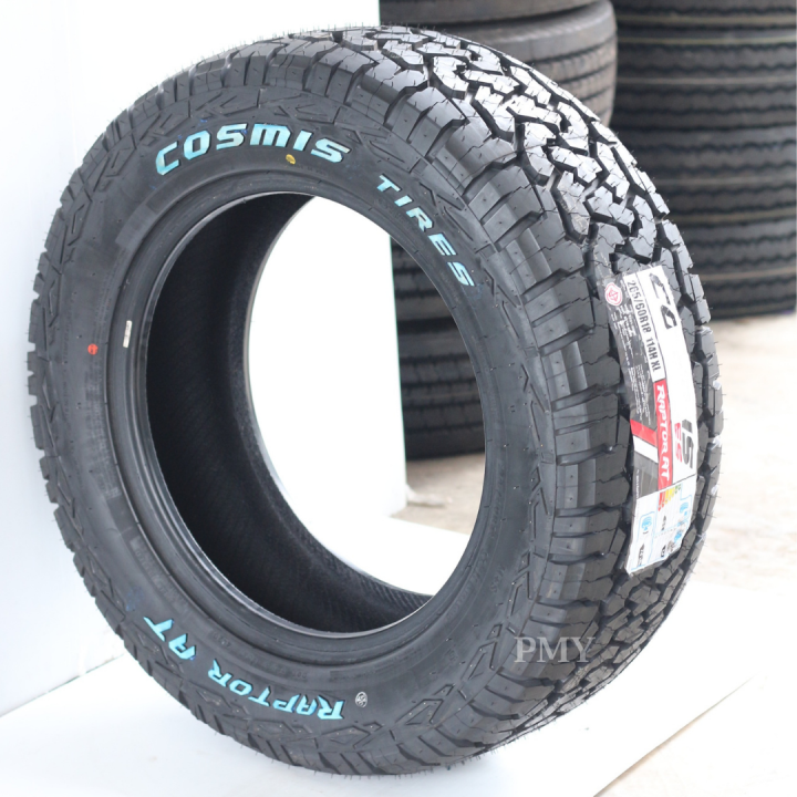 265-60r18-285-60r18-ยี่ห้อ-cosmis-รุ่น-raptor-at-ล็อตผลิตปี23-ราคาต่อ1เส้น-ยางลายฮิตสำหรับสายลุย-การันตรีงานดี-ใหม่แท้100