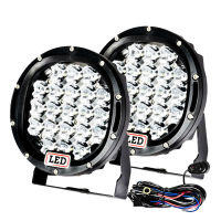 2 pcs 7  Rounded Offroad LED Work Light Bar 4x4 4WD LED Light ATV SUV Truck LED Light For Jeep 4WD 4x4 Truck Offroad ATV SUV Car