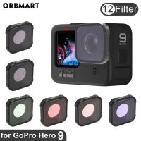 Orbmart GoPro Hero 10 11 black mini filter Cpl UV ND 8 16 32 red filters for GoPro Hero 9 black Go Pro camera accessories