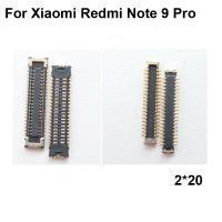 ขั้วต่อ FPC 2 ชิ้นสําหรับ Xiaomi Redmi Note 9 Pro หน้าจอแสดงผล LCD บนสาย Flex บนเมนบอร์ด Xiao mi Redmi Note 9Pro