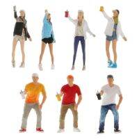 7 Type Race Medal 1:64 Scale Figures Diorama Outdoor Baseball Hat Paint graffiti Character Gift Toys Realistic Shape