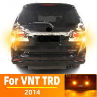 2Pcs ไฟเลี้ยว LED หลอดไฟสำหรับ Toyota Fortuner Vnt Trd 2014 WY21W T20 7440 Canbus