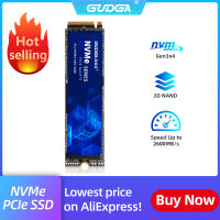 GUDGA SSD Nmve M2 512กิกะไบต์1ไตรโลไบต์โซลิดสเตไดรฟ์ Nvme M2ไดรฟ์ SSD ฮาร์ดดิสก์ M.2 2280 PCIe 3.0แล็ปท็อป Pcie M2ไดรฟ์สำหรับพีซีคอมพิวเตอร์