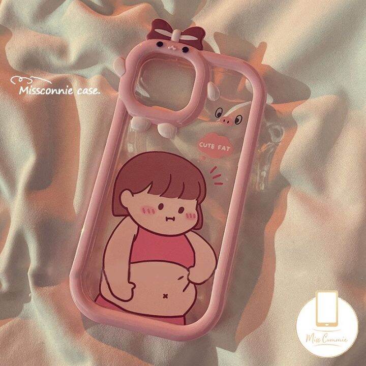 เคสโทรศัพท์มือถือ-แบบนิ่ม-ลายการ์ตูนมอนสเตอร์-ประดับโบว์-สําหรับ-iphone-max-13-12-14-7-8-6-6s-xr-x-xs-2020