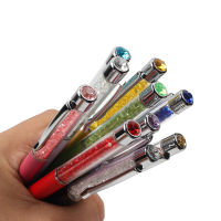 10PCS Crystal Ballpoint Pen Fashion Girl Diamond Ball Pens For School Office Stationery Supplies Crystal Diamond Gift Pen Lot