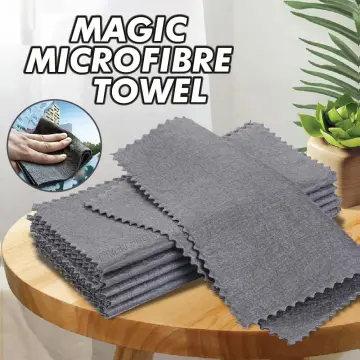 3/5/10pcs;Magic Cloth Glass Cloth No Trace No Watermark Cleaning