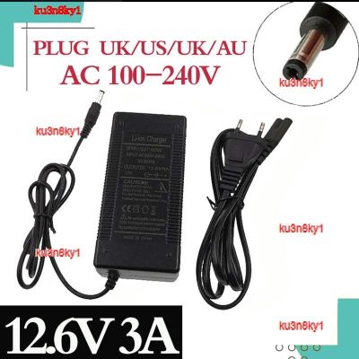 ku3n8ky1 2023 High Quality 12.6V 3A Fast charging lithium li-ion battery charger 5.5x2.1mmPlug for 3 series 10.8V 11.1V 12v polymer batterry