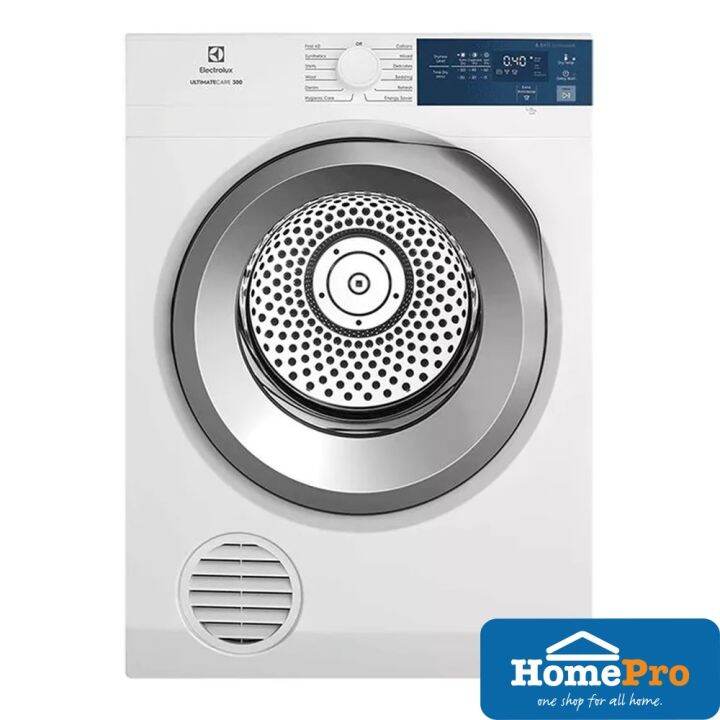 Electrolux Front Load Dryer EDV854J3WB 8.5kg White Lazada