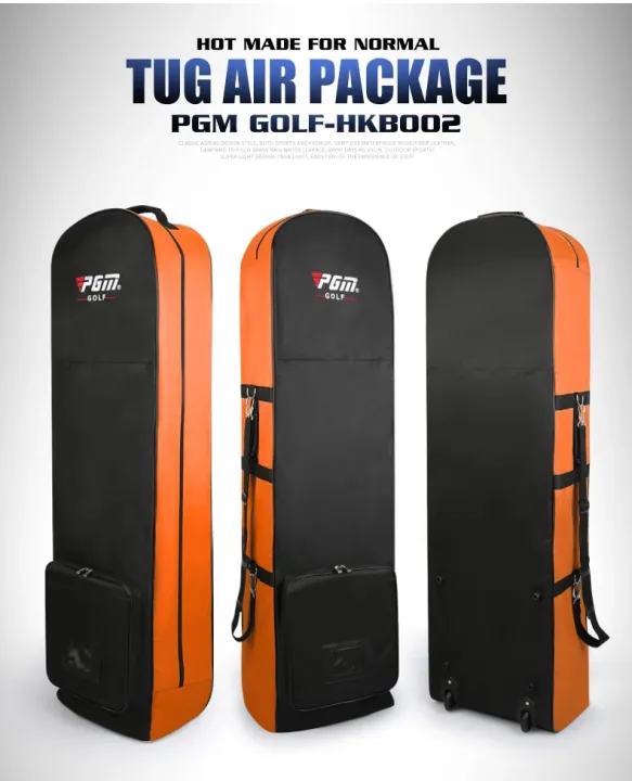PGM Waterproof Golf Travel Bag, Golf Flight Bag With Wheels Lazada PH