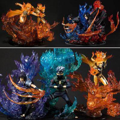 Anime Naruto Shippuden Susanoo Relation Minato Kakashi Uchiha Itachi Sasuke Manga Statue Action Figure PVC Collectible Model Toy