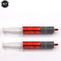 2pcs/lot Syringe Thermal Grease Silver CPU Chip Heatsink Paste Conductive Compound Gray Heatsinks