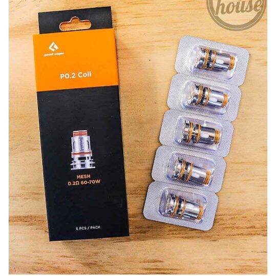 Geek Aegis Boost Pro Replacement P Series Coil Mesh 0.2ohm Or 0.4ohm 