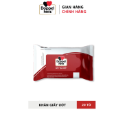 QUÀ TẶNG KHÔNG BÁN Khăn giấy ướt Doppelherz 20 tờ bịch