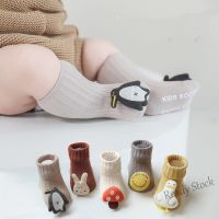 【hot sale】 ∋✥ C10 2022 Newborn Baby Floor Socks Cute Cartoon Non-Slip Socks For Kids Cotton 0-3 Y