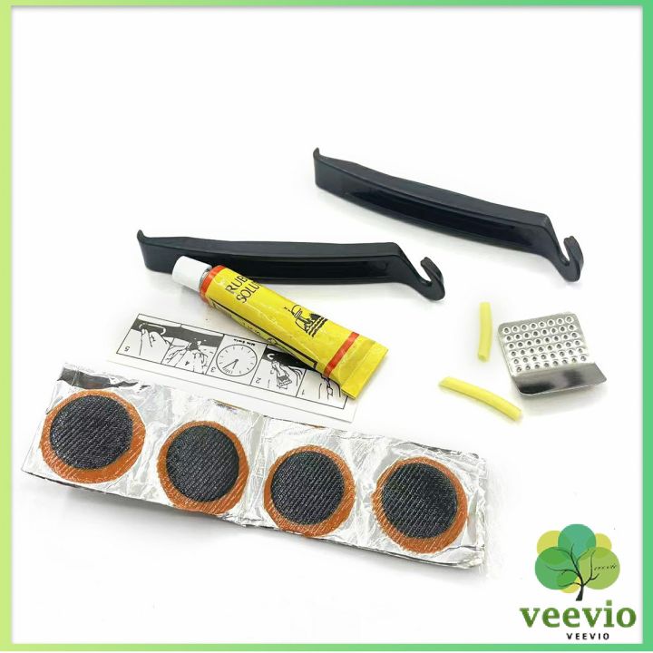 veevio-ชุดปะยางใน-สําหรับซ่อมแซมยางล้อรถจักรยานเสือภูเขา-tire-repair-tool