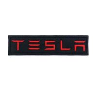 ✓◑ TESLA Patches Armband Embroidered Patch Hook amp; Loop Iron On Embroidery Badge Military Stripe