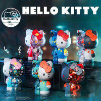 8เซนติเมตร Sanrio H Ello K Itty รุ่น Figurines ของเล่นกึ่งวิศวกรรมเล่นรูปตุ๊กตาสก์ท็อปเครื่องประดับคอลเลกชันสำหรับเด็กของขวัญวันเกิด