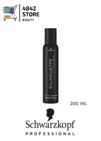 แท้/ถูก Schwarzkopf Silhouette Invisble Mousse ชวาสคอฟ ซีลูเอทท์ โฮล์ มูส 200มล.