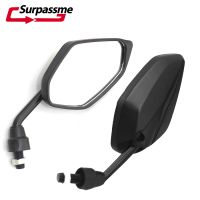 ✐❄﹉ Universal 8mm Motorcycle Mirror Motorbike Side Mirror Accessories Electric Bicycle Scooter E-Bike Motorcycle Rearview Mirrors