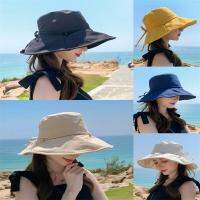 QianXing Shop Summer Print Sun Beach Hat Woman Girl Travel Vacation Fisherman Cap Wide Brim Visor Hat