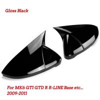 ฝาครอบกระจกมองหลังรถ2009-2013 GTD GTI MK6 6 Volkswagen กอล์ฟสำหรับ VW สำหรับ2ชิ้น