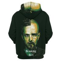 Breaking Bad Heisenberg Hoodie Men Clothing New 3D Printed Hoodies Women Harajuku Fashion Sweatshirts y2k Pullovers Hooded Hoody