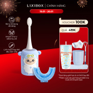 Bàn Chải Đánh Răng Điện Chữ U Cho Bé Halio Smart Sonic U-Shaped Toothbrush